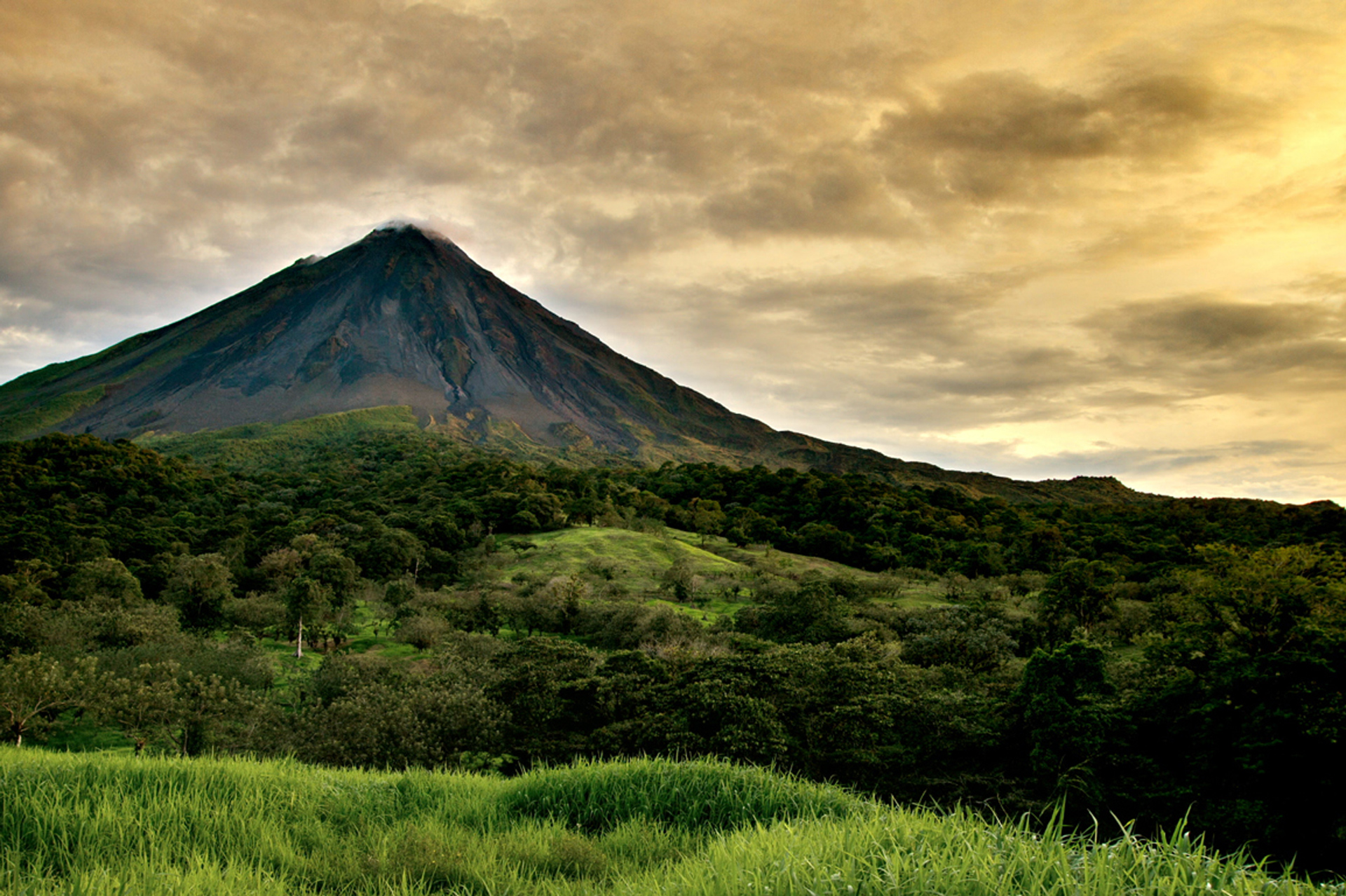 Volcan Arenal au Costa Rica