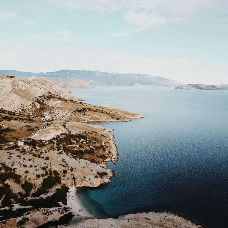 Les belles plages de Croatie